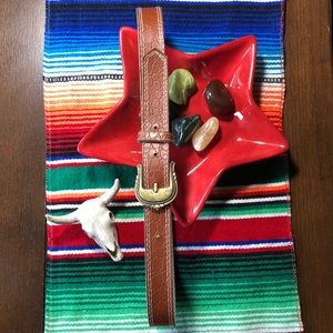 Vintage Boho Western Vegan Belt